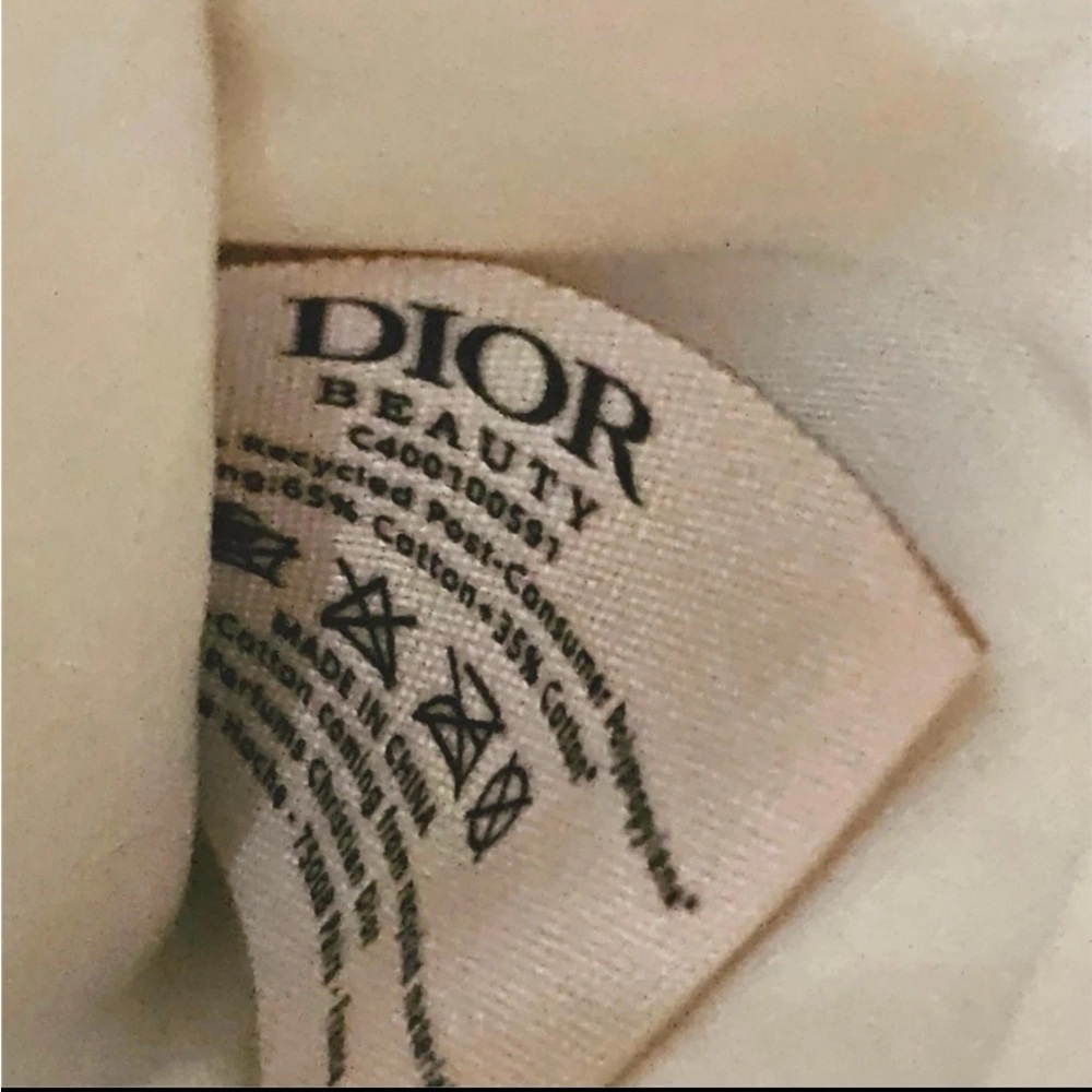 Dior Raffia Pouch - Picture 3 of 7